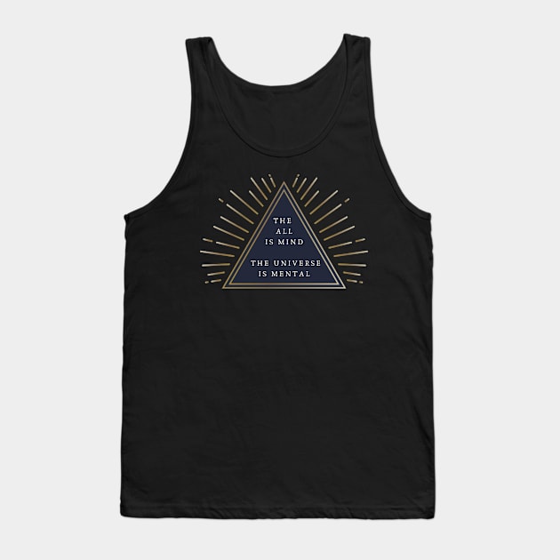 Principle of Mentalism Tank Top by ARCANO22